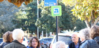 Seniors wait for the bus