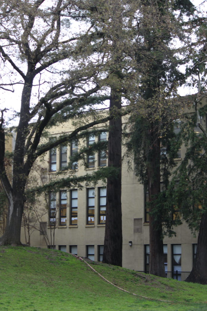 Los Gatos High School wing