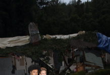 couple in the rubble