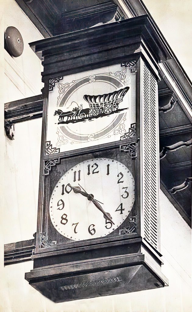 overhead clock