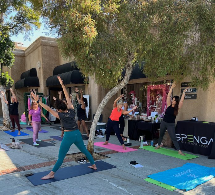 yoga at Jackie 'O