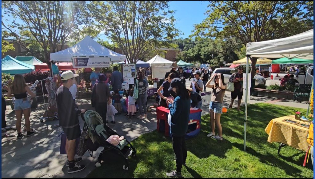 Earth Day booths