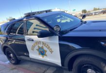 California Highway Patrol vehicle