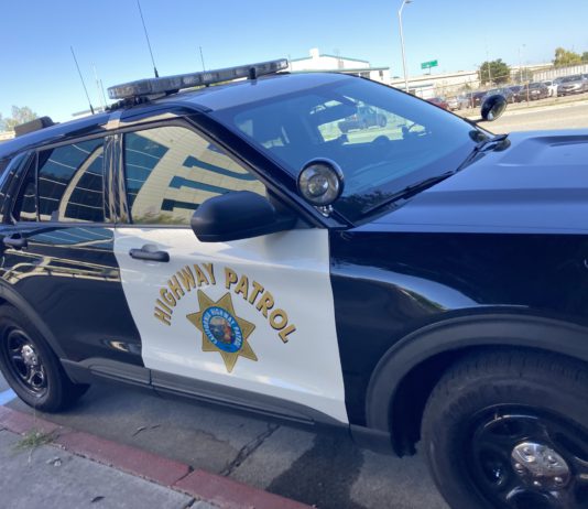California Highway Patrol vehicle