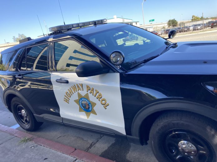California Highway Patrol vehicle