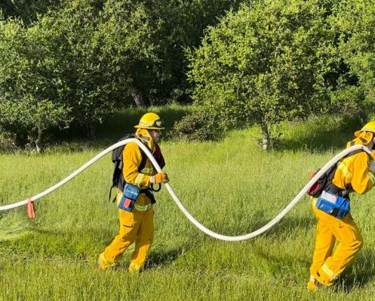 firefighting practice