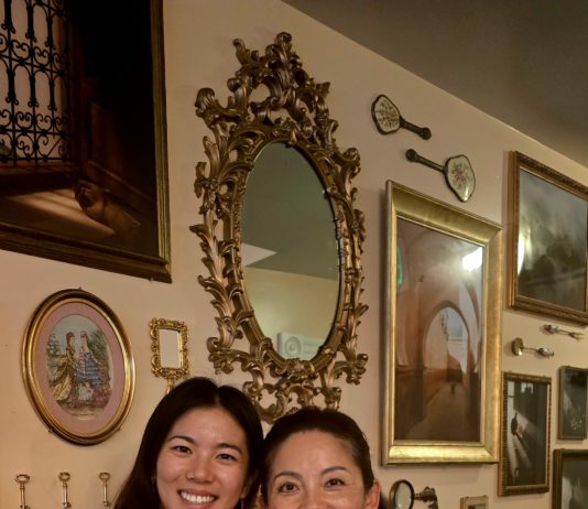 Carol Wang and daughter