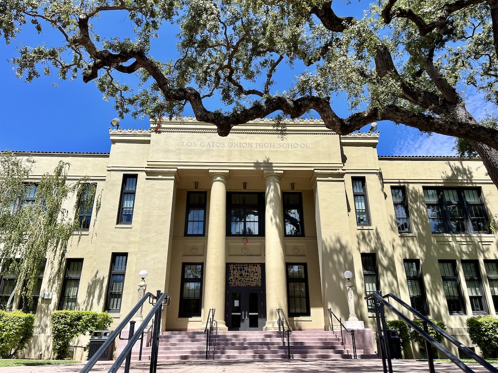 Los Gatos High School exterior