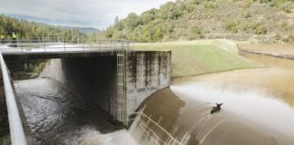 Lake Elsman spillway