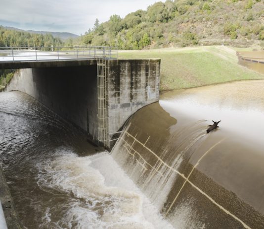 Utility: Just the ‘hard water’ facts Lake Elsman spillway