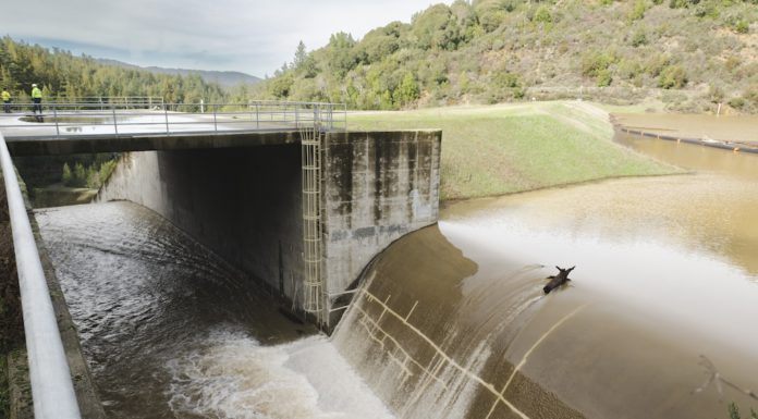 Lake Elsman spillway