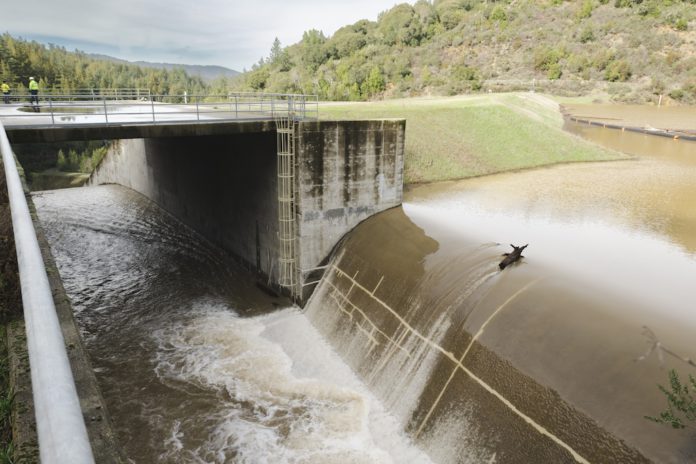 Lake Elsman spillway