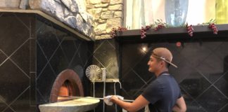 The Pastaria's oven