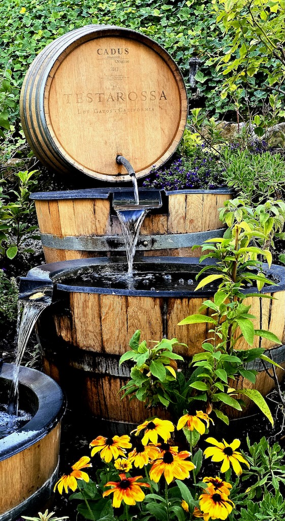 barrel fountain