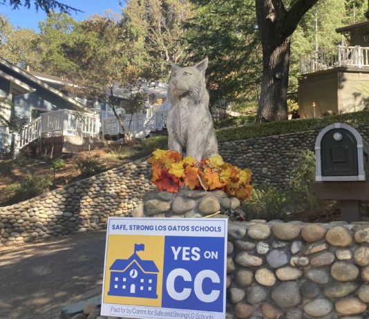 Yes on CC sign