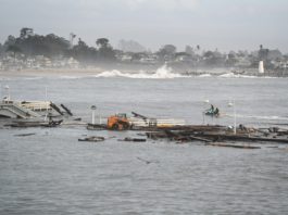 wharf collapse in Santa Cruz