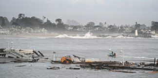 wharf collapse in Santa Cruz