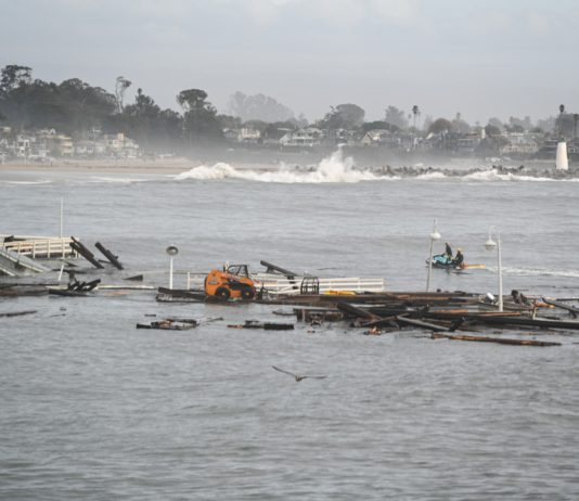 wharf collapse in Santa Cruz