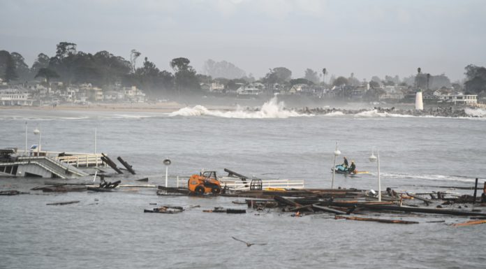 wharf collapse in Santa Cruz