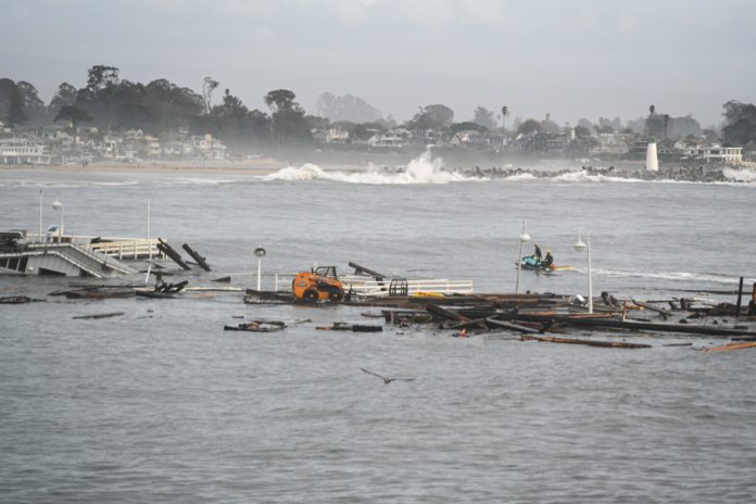 wharf collapse in Santa Cruz