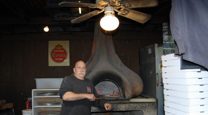 Ralph at the oven