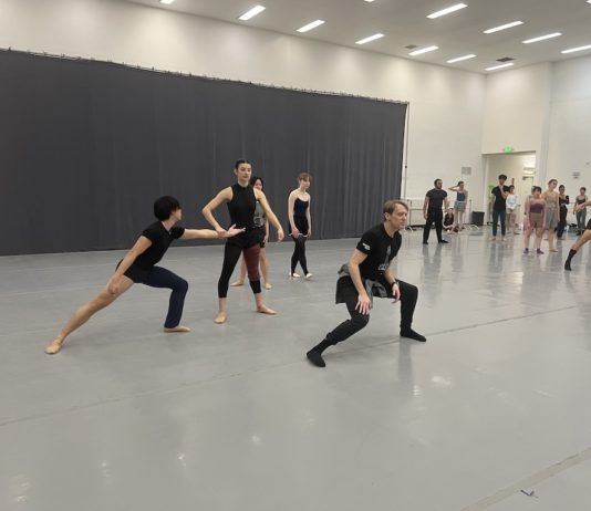 new ballet rehearsal