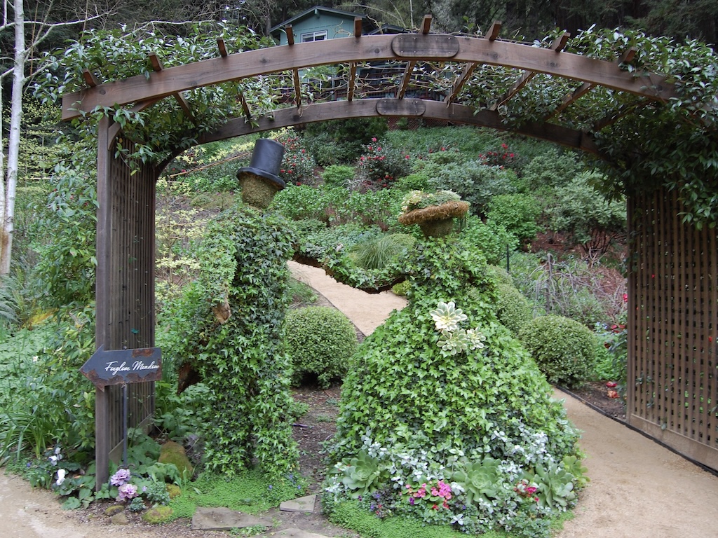 couple made out of vegetation