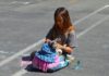 cat and girl