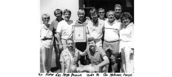 FirstGayPrideProclamation gay rights movement photo exhibit