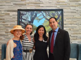 at the senior living opening