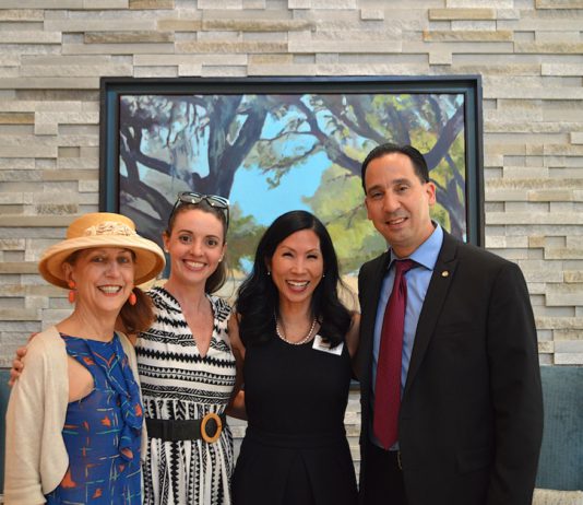 at the senior living opening