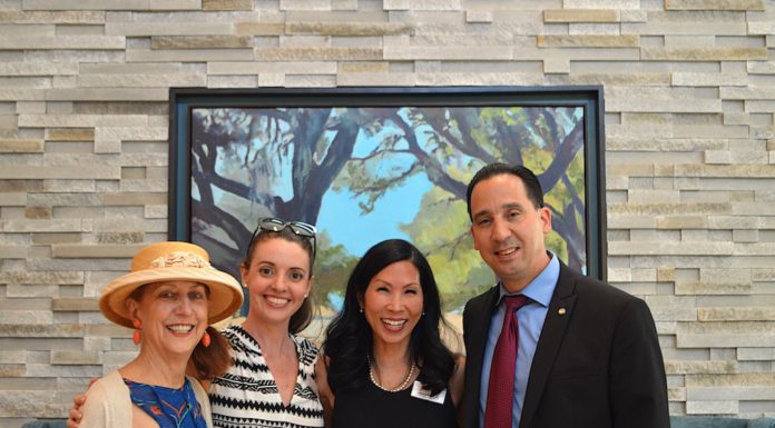 at the senior living opening