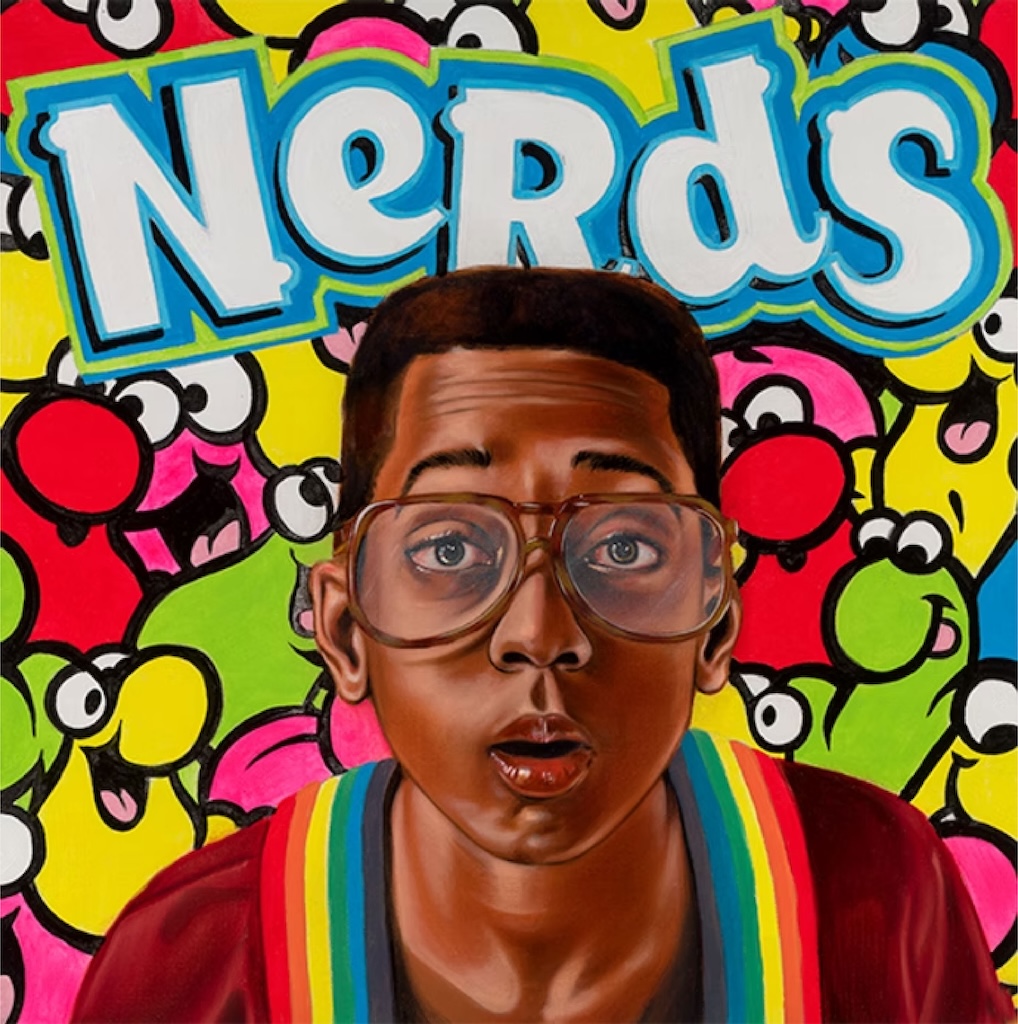 Nerds Steve Urkle painting by Jason Arnold