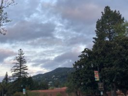 adult rec center in Los Gatos at sunset