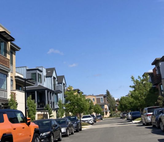 orange hummer at North 40