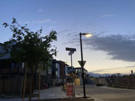 North 40 Phase 1 at sunset