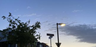 North 40 Phase 1 at sunset