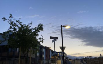 North 40 Phase 1 at sunset
