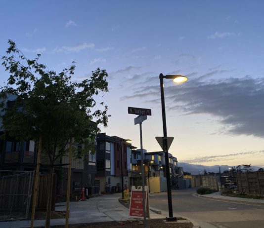 North 40 Phase 1 at sunset