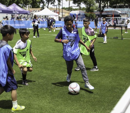 young soccer player