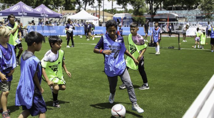 young soccer player
