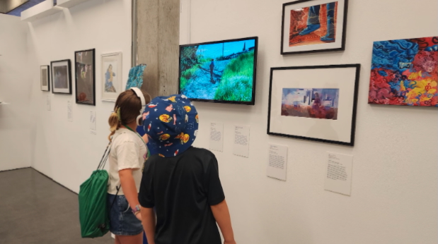 in the gallery