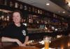 behind the bar