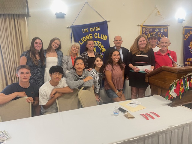 Lions Club Scholarship winners Lions Club scholarships