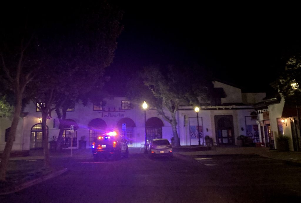 Police in Old Town