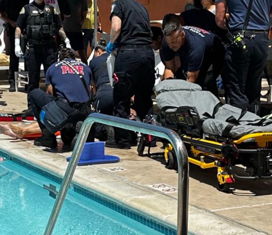 first aid at the pool