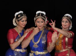 three dancers