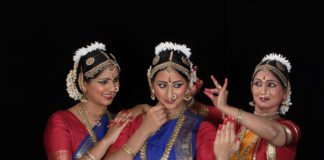 three dancers