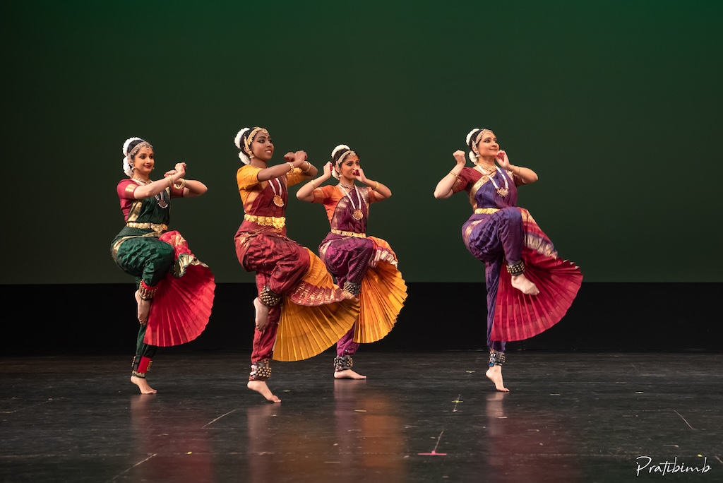 four dancers