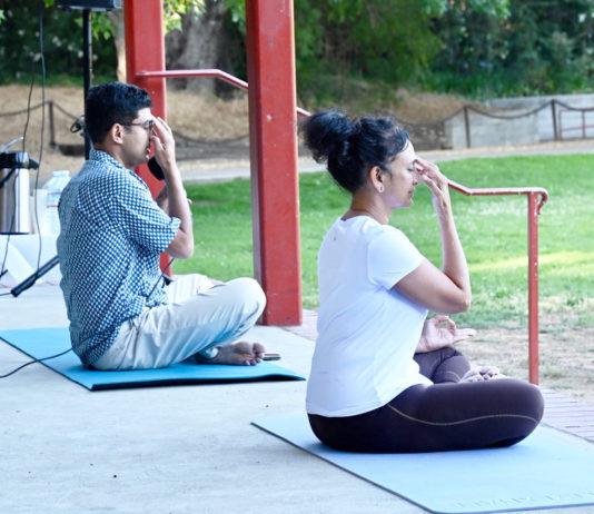 International Day of Yoga in Los Gatos